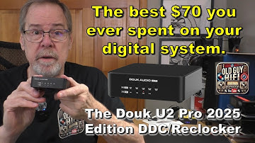 The best $70 you ever spent on your digital audio system. The Douk U2 Pro 2025 Edition DDC/Reclocker