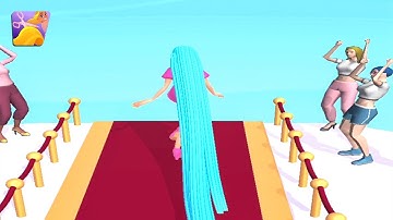 Hair Challenge Gameplay 👸😍 | Level 8 | Android & iOS mobile games | MobiGames beauty run walkthrough