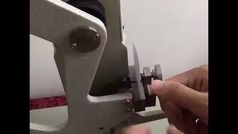 Elmendorf Tearing Strength Tester