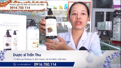 Nước gội bồ kết vỏ bưởi cô đặc Mộc Nhu được phân phối tại nhà thuốc