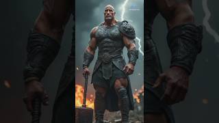 Hollywood Gods as Titans | Epic AI Fantasy Video Reveal #hollywood #usa #aishorts #fantasy #therock