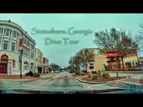 Statesboro, Georgia - Drive Tour | Georgia Southern College Town