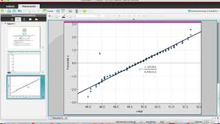 Ti-nspire - Normalfordelingen QQ plot