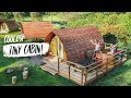 Epic GLAMPING in SCOTLAND! - Tiny Home Tour + DELICIOUS Barbecue Breakfast (Fife, Scotland)