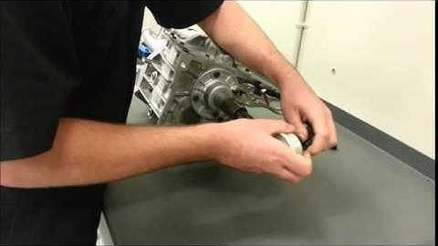 output shaft endplay