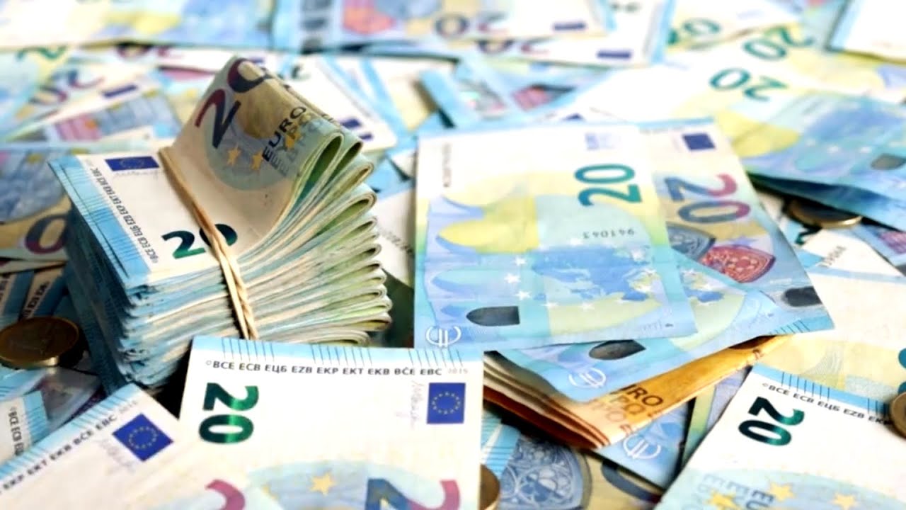 Money Stock Euro, Real Money One Million in Cash