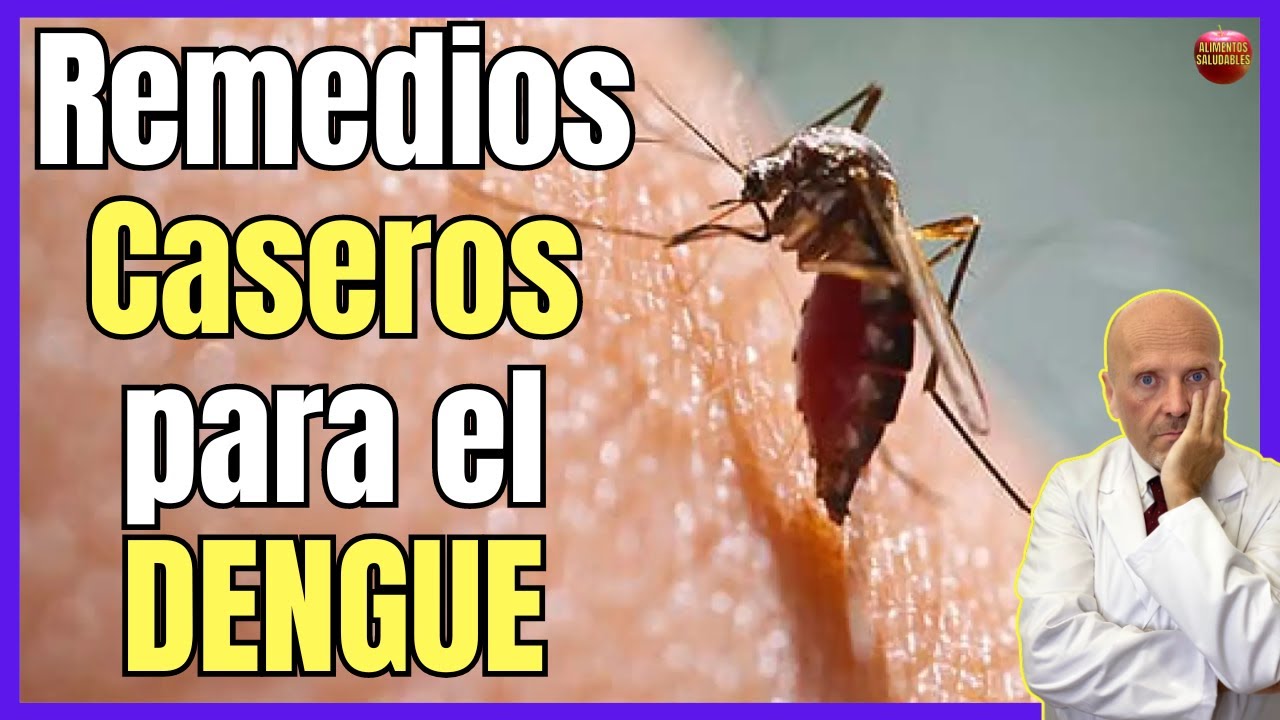 🔴 REMEDIOS CASEROS PARA EL DENGUE 👉 ¿COMO ALIVIAR SÍNTOMAS EN CASA? 🔴