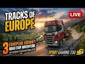 LIVE: Tracks of Europe 3 | Non-Stop Road Trip 🛣️ | Sport Gaming 730