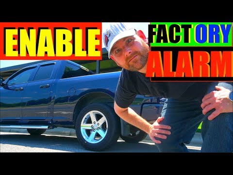 AlfaOBD Dodge RAM Enable Factory Alarm Full tutorial!