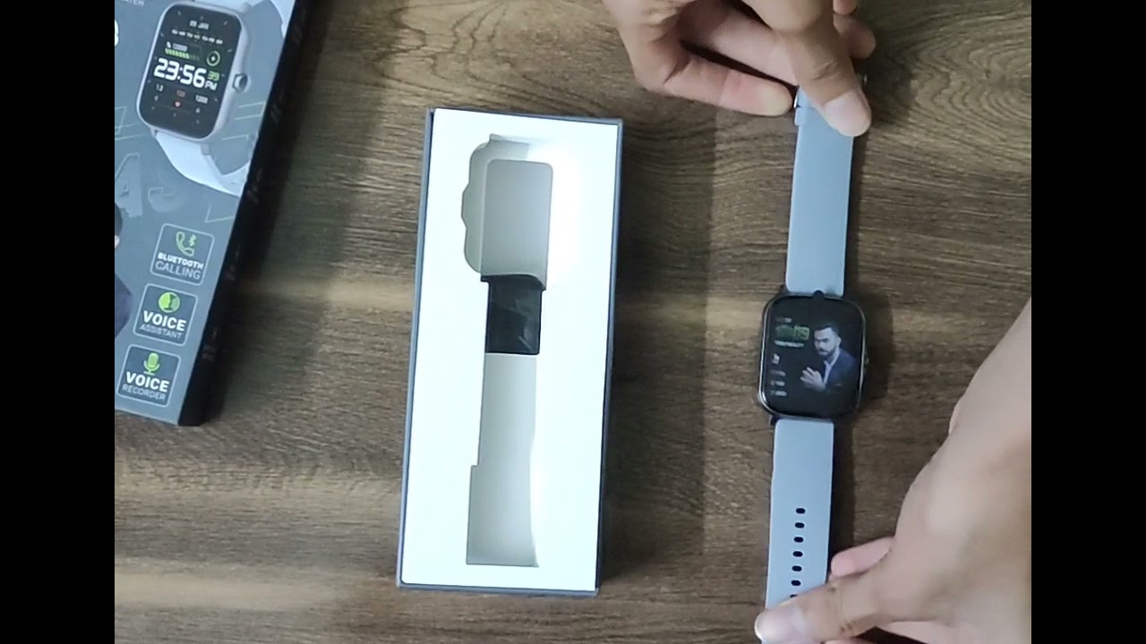 Unboxing my first own smartwatch! 🤩 FIRE BOLTT BEAST PRO || Grey colour variant || 
