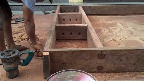 Amazing Woodworking Skills Of Carpenter// Cách Thợ mộc làm khuôn cửa //Making Wooden Main Frame Door