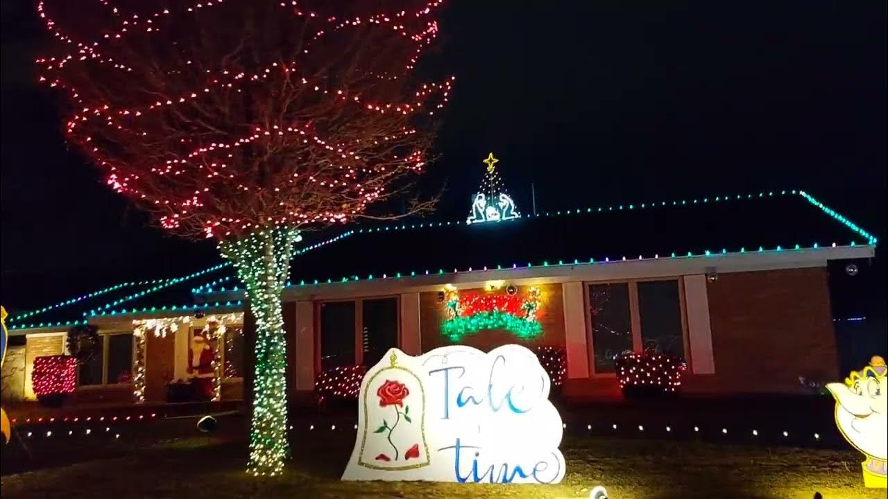 Eastridge Neighborhood El Paso, TX (Christmas lights tradition) Road