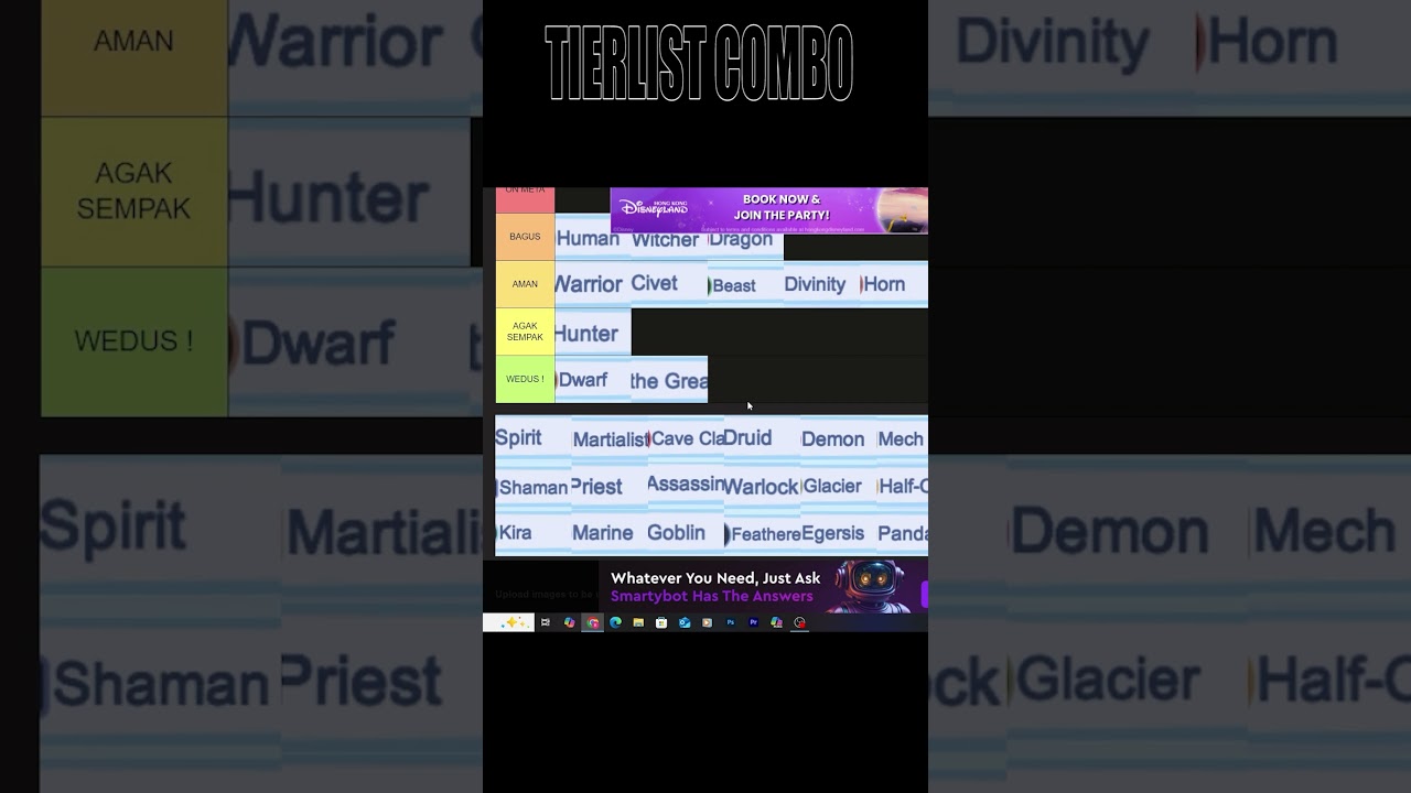 TIERLIST COMBO S 33 ! TUTORIAL AUTO CHESS 