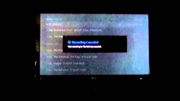 Xfinity X1 Cancel Recording Bug