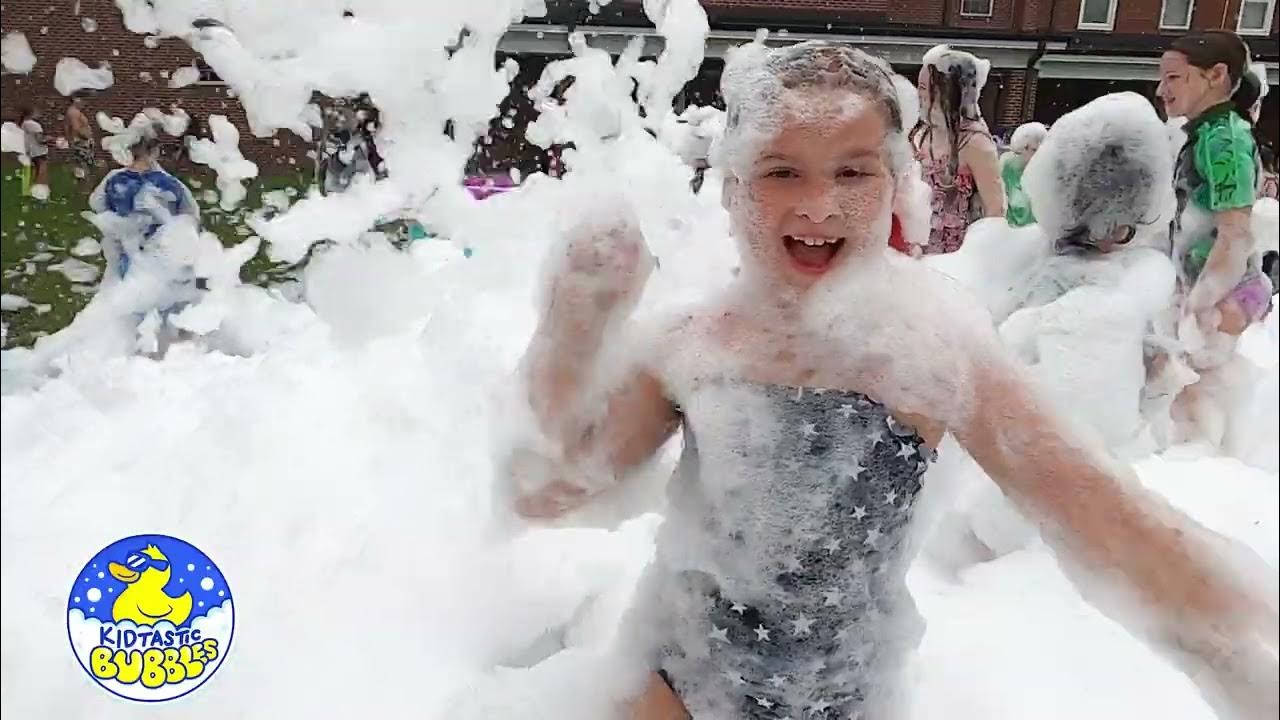 Kidtastic Bubbles Foam Party For Kids YouTube
