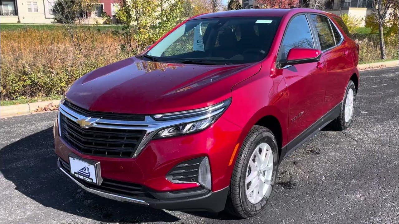 New Radiant Red 2025 Chevy Equinox LT AWD 243425 YouTube