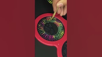 Spirograph Therapy: Art That Relaxes #asmr #art #relaxing #spirograph #shorts #2025 #usa #subscribe