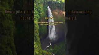 Papatah Sunda Kahirupan | Air tejun #shorts Papatah Sunda Kahirupan | Air tejun #shorts