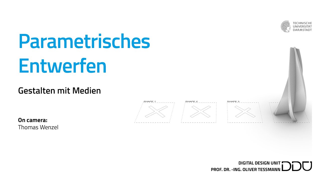 06b - Parametrisches Entwerfen - YouTube