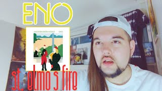 Drummer reacts to "St. Elmo's Fire" by Brian Eno (Featuring Robert Fripp)