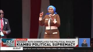 Church service disrupted as rival political supporters trade heated words before President Ruto