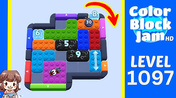 Color Block Jam Level 1097 Solution Walkthrough