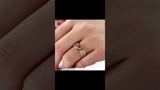 Delicate Gold Rings goldring delicate ringdesign gold goldrings shorts trending viralshort