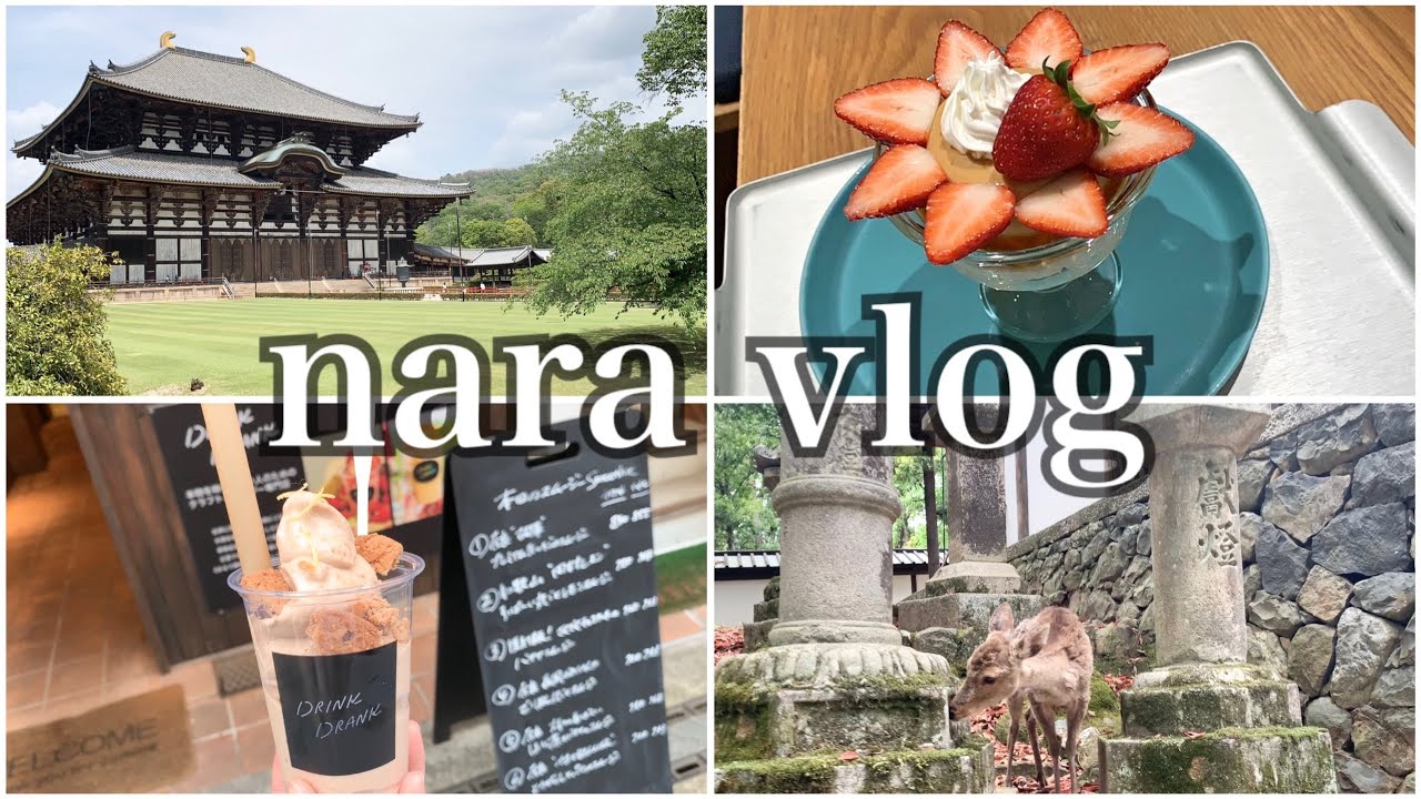 初vlog 女ひとり旅 奈良県で観光 食べ歩き サ活して整う旅 Youtube