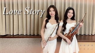 [婚禮必聽歌曲]《Love Story》小提琴&amp;長笛版本｜cover by 長笛琴人