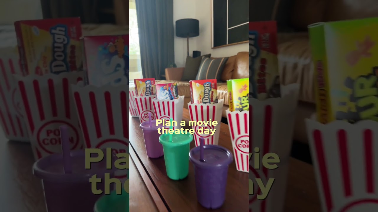 Summer movie day with the kids - Grace June