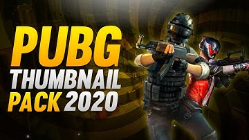PUBG Thumbnail Pack 2020 || Androphic || PUBG GFX PACK 2020