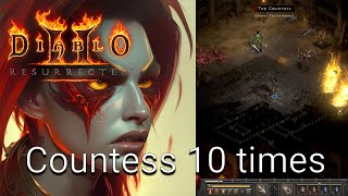 D2R Killing The Countess 10 Times (normal)