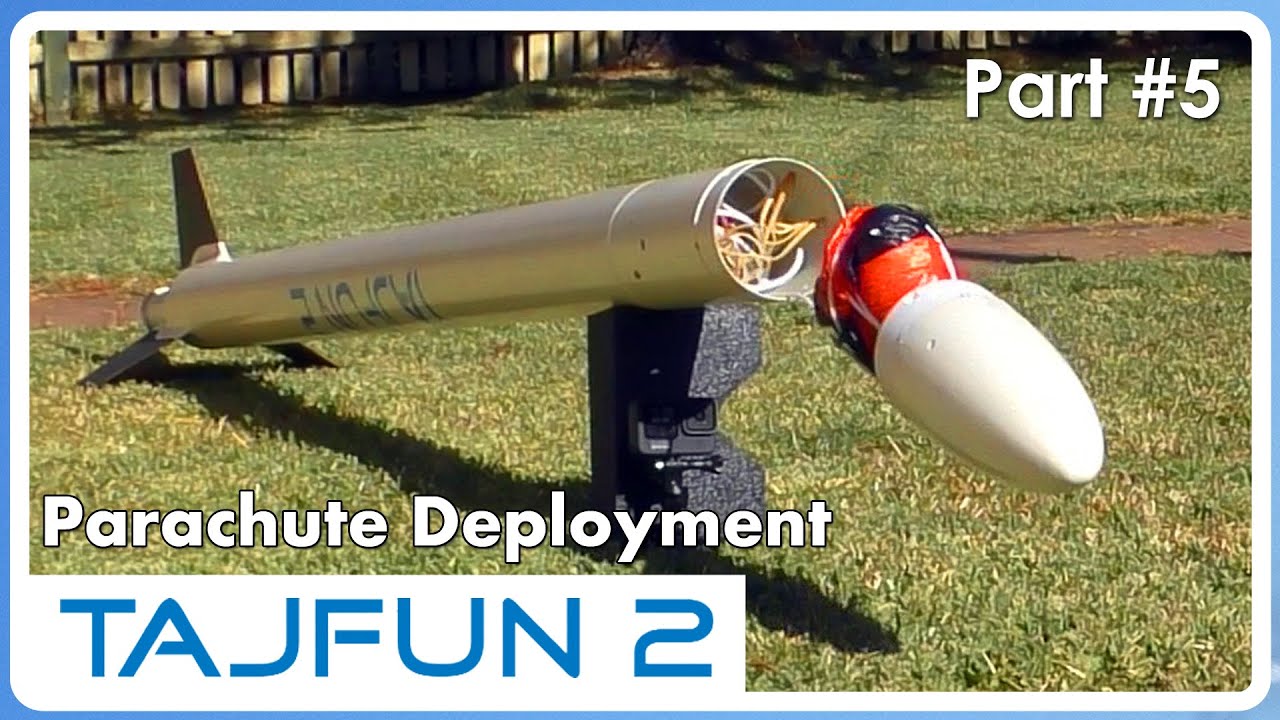 High Power Water/Pyro Rocket - Part 5 - Deployment Mechanism - YouTube