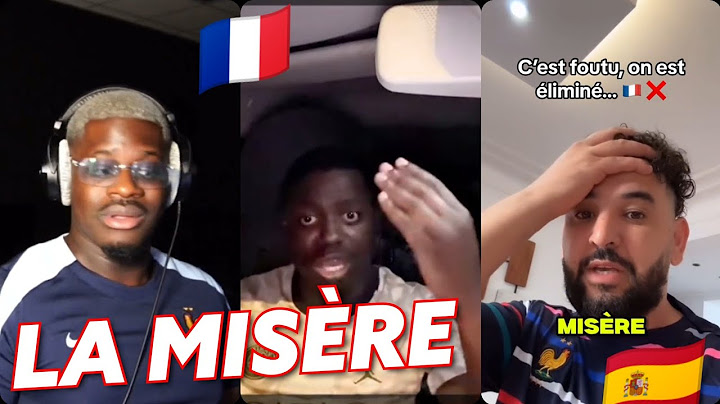 les réactions 🔥 France 🇫🇷 1 - 2 Espagne les français pas content du tout 😅