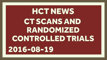 Randomized Controlled Trials and Full Body CT Scans