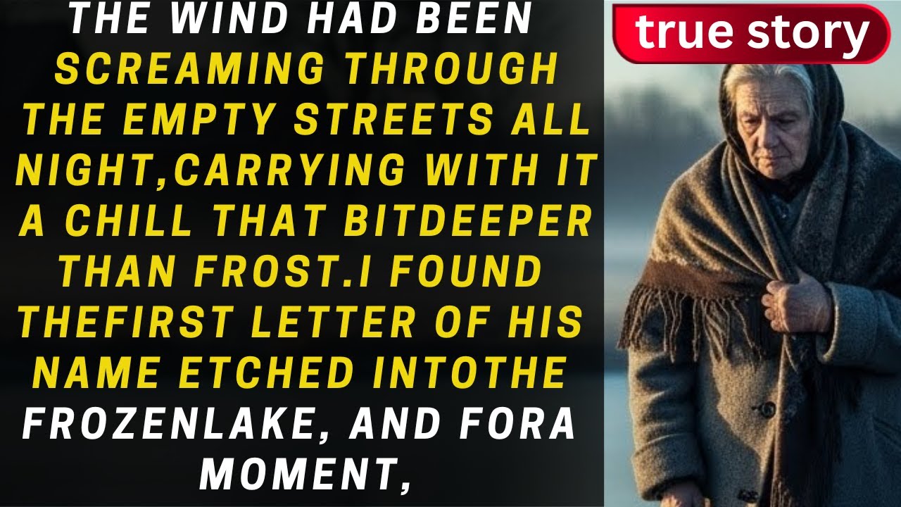 They Said My Son Ran Away — I Found His Name Carved in Ice