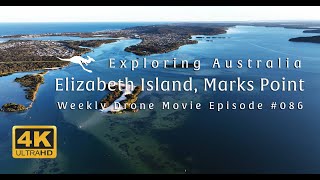 Explore Lake Macquarie Elizabeth Island and Marks Point 4K Drone Footage | Australia Aerial Views
