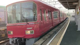 名鉄3700系3702f(普通犬山経由岐阜行き)一ツ木駅発車‼️