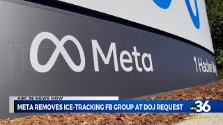 Meta removes Facebook group tracking ICE agents in Chicago