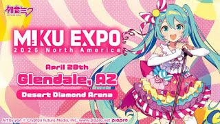 Download lagu 4K 60FPS HDR Miku Expo 2026 North America at Desert Diamond Arena in Glendale AZ on 04/28/2026