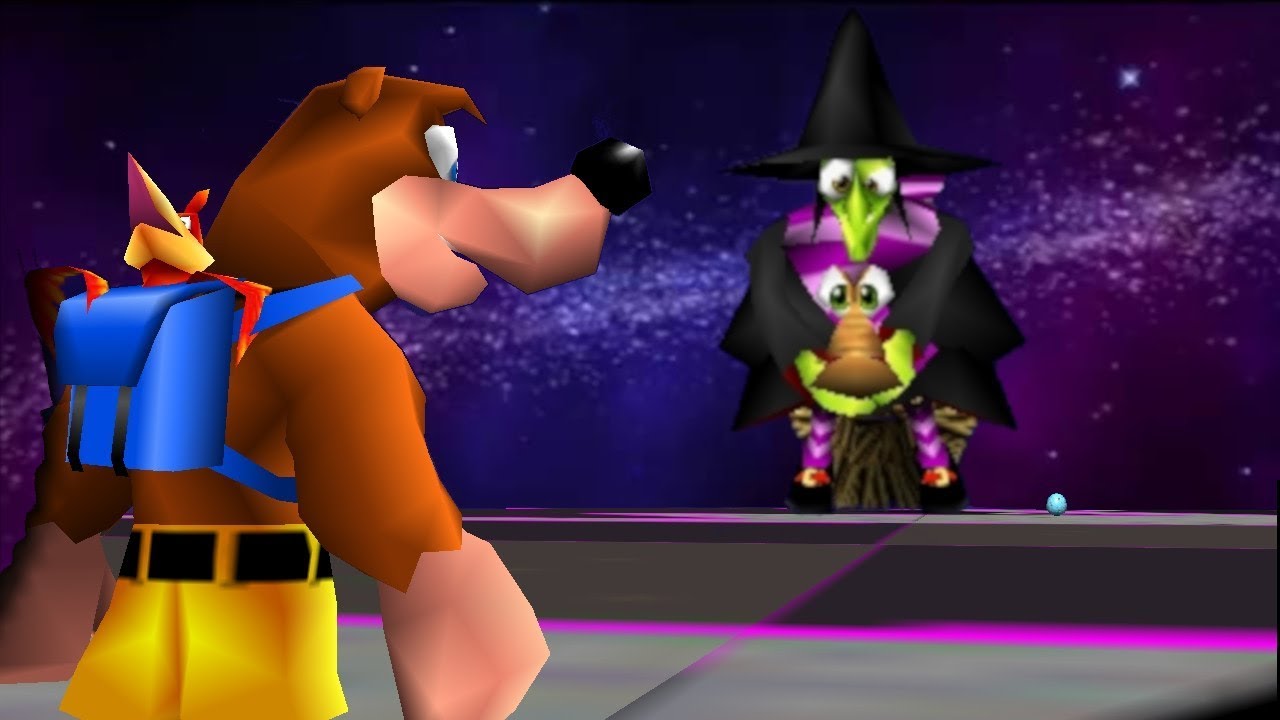 BanjoKazooie Final Boss On Melee Final Destination (Real N64 Capture
