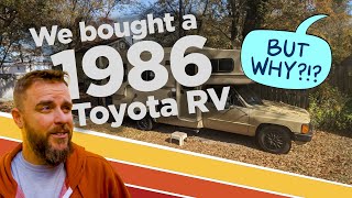 Buying a 1986 Toyota Sunrader in the 2020s?!!?