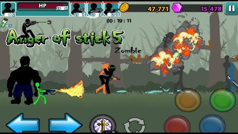 Anger Of Stick 5: Zombie Gameplay No Commentary Part 11