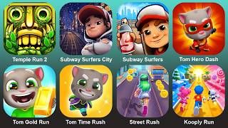 Temple Run2,Subway Surf City,Subway Surf,Tom Hero Dash,Tom Gold Run,Tom Time Rush,Street Rush screenshot 5