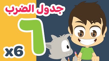 Table of 6 | Learn multiplication table in an easy way for kids | Lean multiplication table of 6