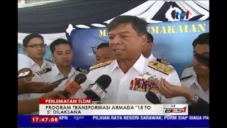 MAJLIS PEMAKAIAN PANGKAT PEGAWAI TLDM - TV1