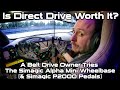 Is Direct Drive Worth It? A Belt Drive Owner Tries the Simagic Alpha Mini Wheelbase.