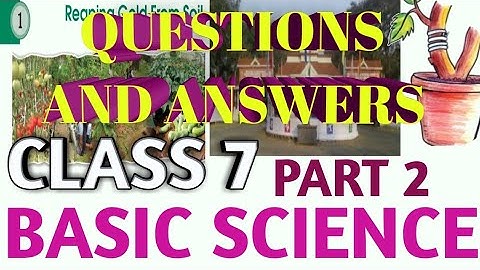 Class 7 scert kerala syllabus basic science chapter 1 reaping gold from soil|kerala syllabus class 7