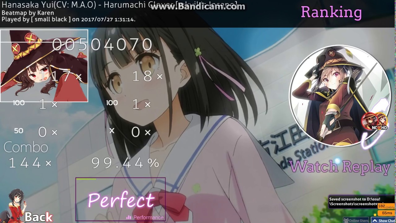 Hanasaka Yui(CV: M.A.O) - Harumachi Clover [wkyik's Insane] +HD,NC (99.44%) 212pp