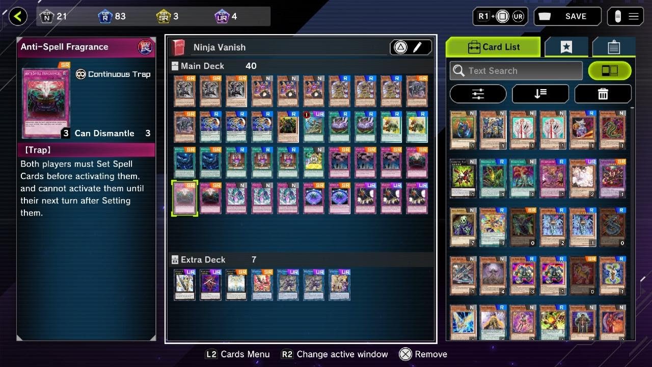 YuGiOh! Master DuelRanked Duel (Ninja Deck) PS5 YouTube